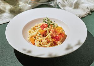 Լինգուինի Ծովախեցգետնով